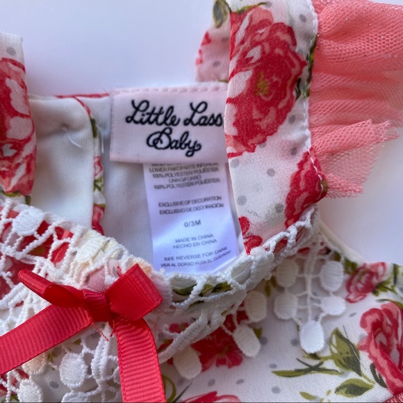 🌹👼🏻New Born Rosey Dress👼🏻🌹 - Picture 3 of 7
